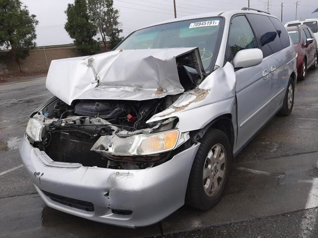 Driver Left Tail Light Quarter Panel Mounted Fits 02-04 ODYSSEY 96720