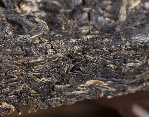 2007 CNNP Zhongcha Fulu Shouxi Yunnan Pu'er Puerh té crudo ladrillo cuadrado 100 g - Imagen 9 de 10