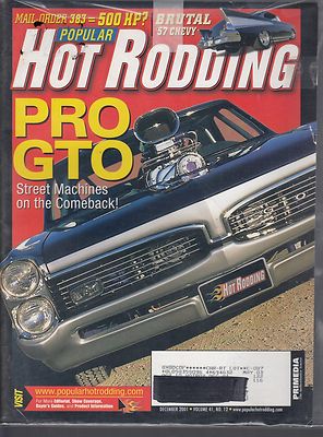 Popular Hot Rodding--Dec-2001-----1864 | eBay