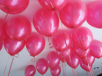 100pcs 10 inch Pearl Latex Colorful Thickening Wedding Party Birthday Balloon 