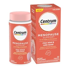 Centrum Clear Mind and Calm Mood Menopause Support Tablets with Clinically St...