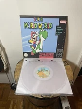 Super Mario World Super Nintendo SNES Soundtrack Vinyl Record