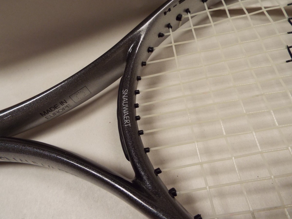 Vtg Snauwaert Tennis Racquet Racket McEnroe NVC Ellipse Elliptic