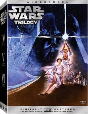 Star Wars Trilogy (Widescreen Edition Without Bonus Disc) - DVD - GOOD