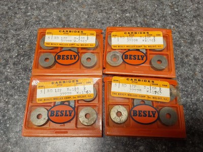 20 Besly RD 12P 37778 Carbide Inserts