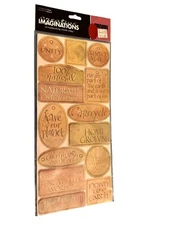 Creative Imaginations Chipboard Cut outs Natural Organic 