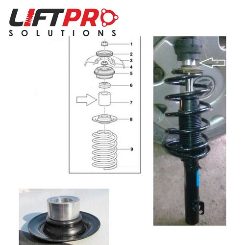 1.2" 30 mm Car Spacers Leveling Lift Kit for Volkswagen Bora Golf 4 UP! Polo - Picture 6 of 6