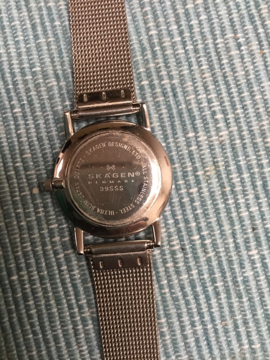 Womens Skagen Watch SS Slim Design, 39SSS Denmark | eBay display picture 2
