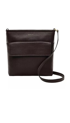 Radley Brompton Crescent Small Ziptop Crossbody Dark Oak- RRP £199