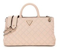 Guess Giully Girlfriend Shoulder Satchel Handtasche Light Beige Lachsfarben Neu