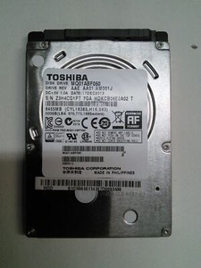 SATA 500GB Toshiba MQ01ABF050