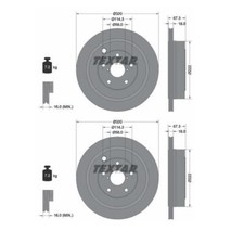 Disque de frein Subaru B9 TRIBECA