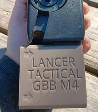 Lancer Tactical M4 GBBR Airsoft Odin Speedloader Adapter Tan