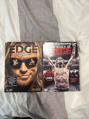 WWE Edge: A Decade of Decadence and You Think You Know Me? DVD SETS!!!