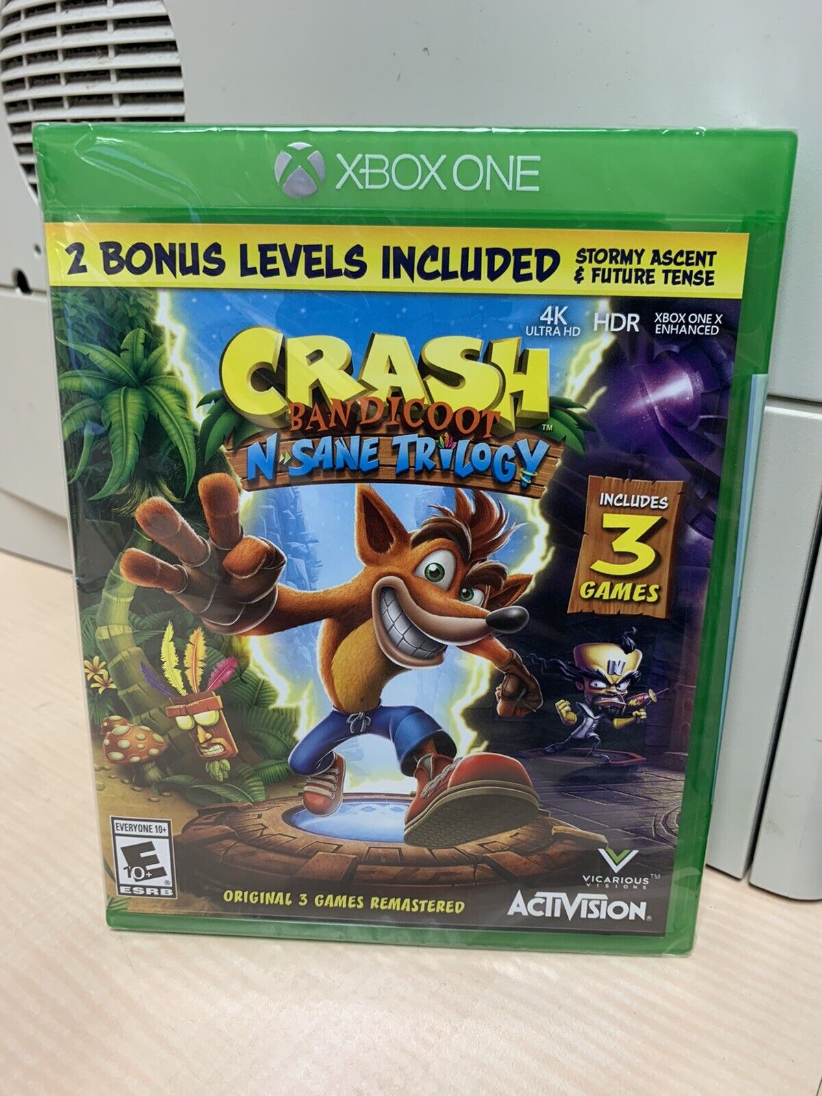  Crash Bandicoot N. Sane Trilogy - Xbox One Standard Edition :  Activision Inc: Video Games