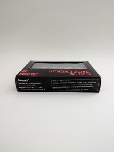 Very Good Club Nintendo Wii Super NES Classic Controller SNES Boxed CIB Complete - Picture 17 of 19