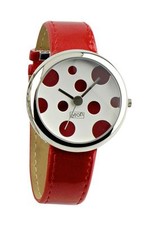 Eton Dial Watch Dotted Various Colours Japanese Movement Nickel Safe Boxed New