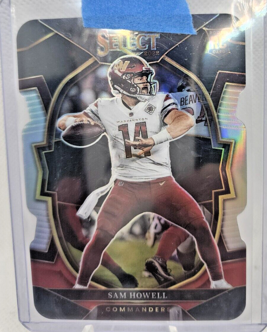 SAM HOWELL 2022 PANINI SELECT #76 RC ROOKIE SILVER DIE CUT PRIZMS MINT SP
