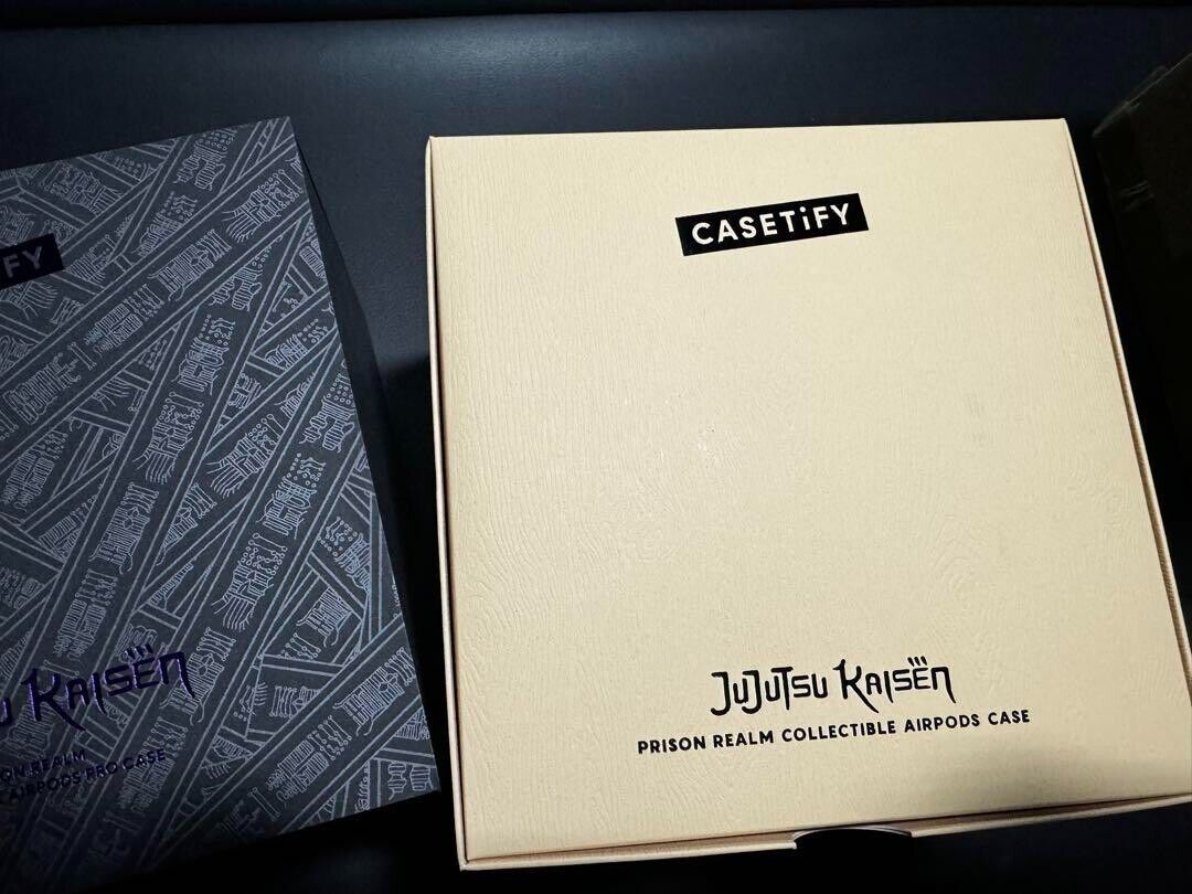 Jujutsu Kaisen × CASETiFY collaboration Prison Realm AirPods Jujutsu Kaisen × CASETiFY collaboration Prison Realm AirPods