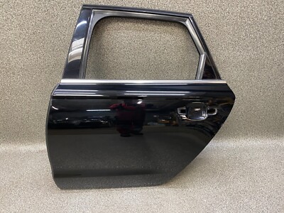 Tür hinten links Schwarz LY9B def Audi A6 C7 4G Avant Kombi Facelift 15.1971.063