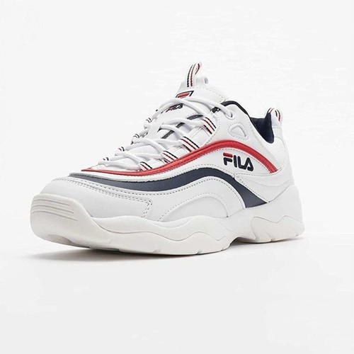 SNEAKERS UOMO FILA BIANCO 1010561 RAY LOW 150 | eBay