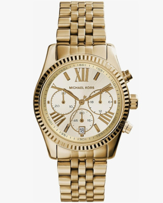 Michael Kors Women Watch MK-5556 Gold Stainless Steel