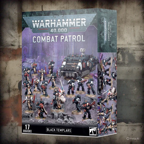 Combat Patrol: Black Templars - Warhammer 40k - Brand New! 73-551