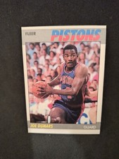 1987 Fleer Joe Dumars Detroit Pistons #31