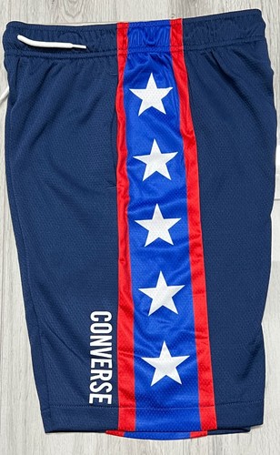 Converse Star Stripe Big Boys' Mesh Athletic Shorts - Picture 13 of 18