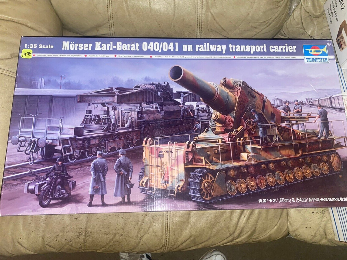 トランペッター 1/35 Railway Transport Carrier