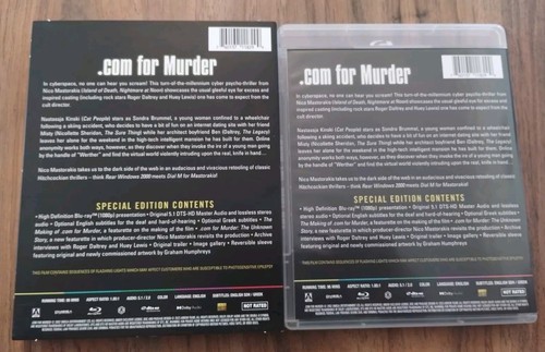 .Com for Murder/Island Of Death/The Zero Boys/Arrow Video/Blu Ray/Exploitation!! - Foto 5 di 17