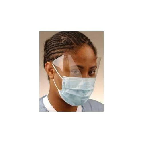 Crosstex GCPW Ultra Fog Free Earloop Face Masks With Shield Blue 25/Bx
Opens in a new window or tab