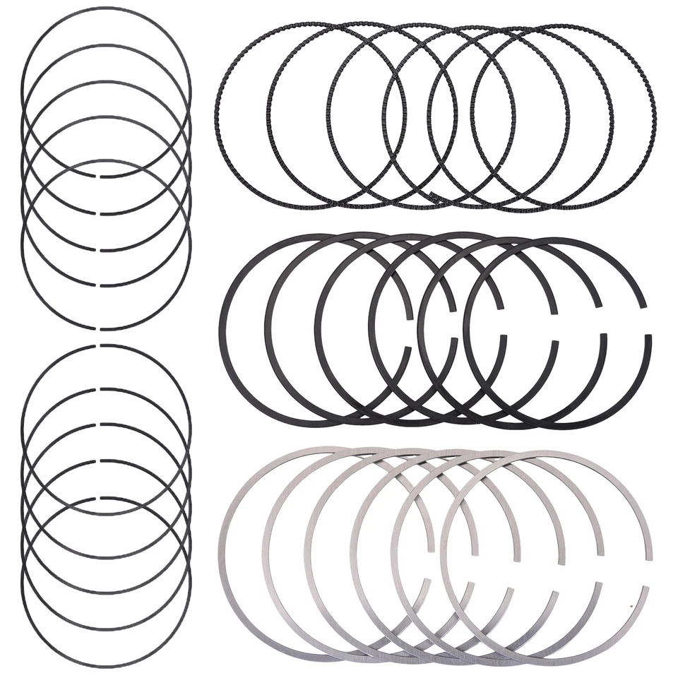 全新活塞环套装 13011Rkge02 适合 2010-2014 讴歌 Mdx Zdx Tl Rl V6 3.7L — 第 2/4 张图片