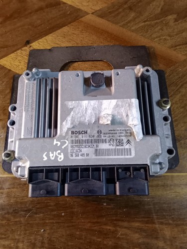 Calculateur (ECU) Pour Peugeot/Citroën 1.6 HDI EDC16C34 - Réf. 0281012468 / 9663268380 - Occasion Fonctionnel