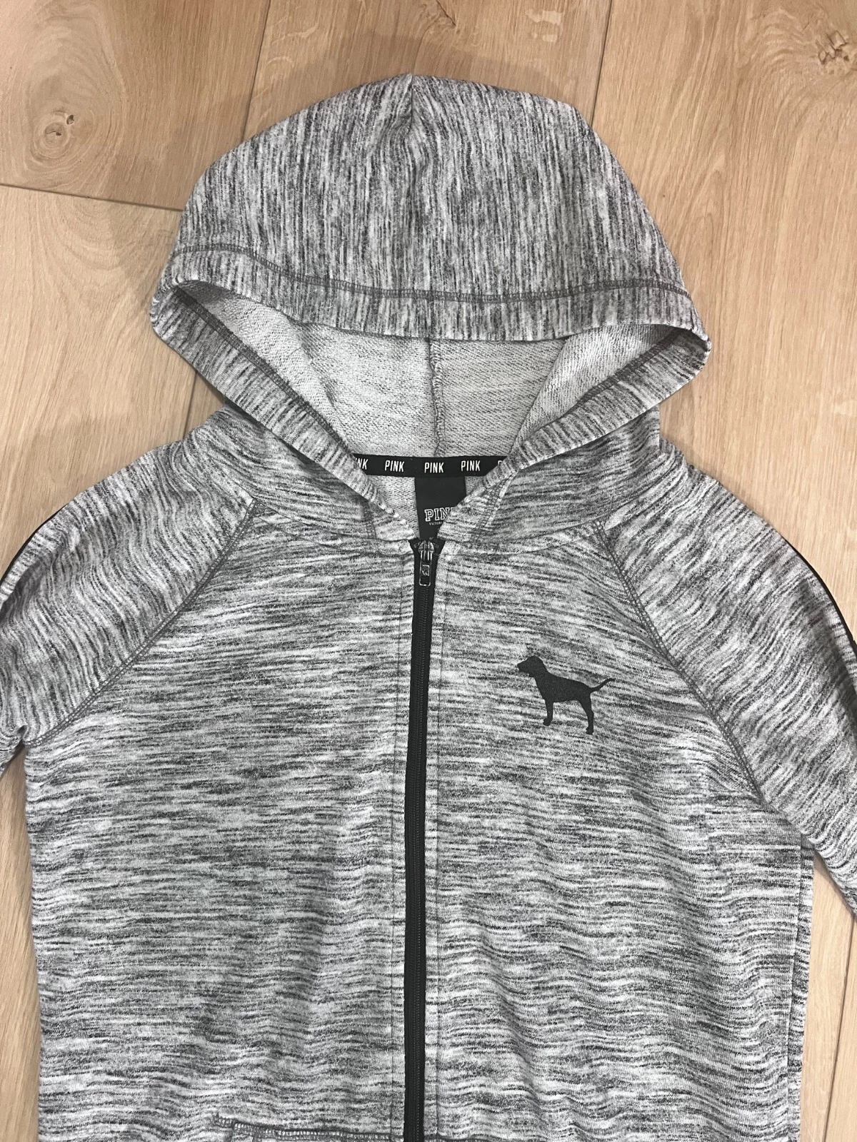 UNDERCOVER Felpa con cappuccio donna Pink Ultimate Victoria’s Secret logo cane taglia S