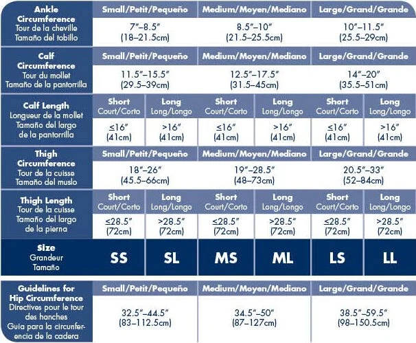 Sigvaris Soft Opaque OT LACE TB 15-20 20-30 30-40 Compression THIGH Stockings - Image 2 of 4