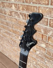 Black Esteban Midnight Legacy Electric Guitar Unique Ebony Fretboard 