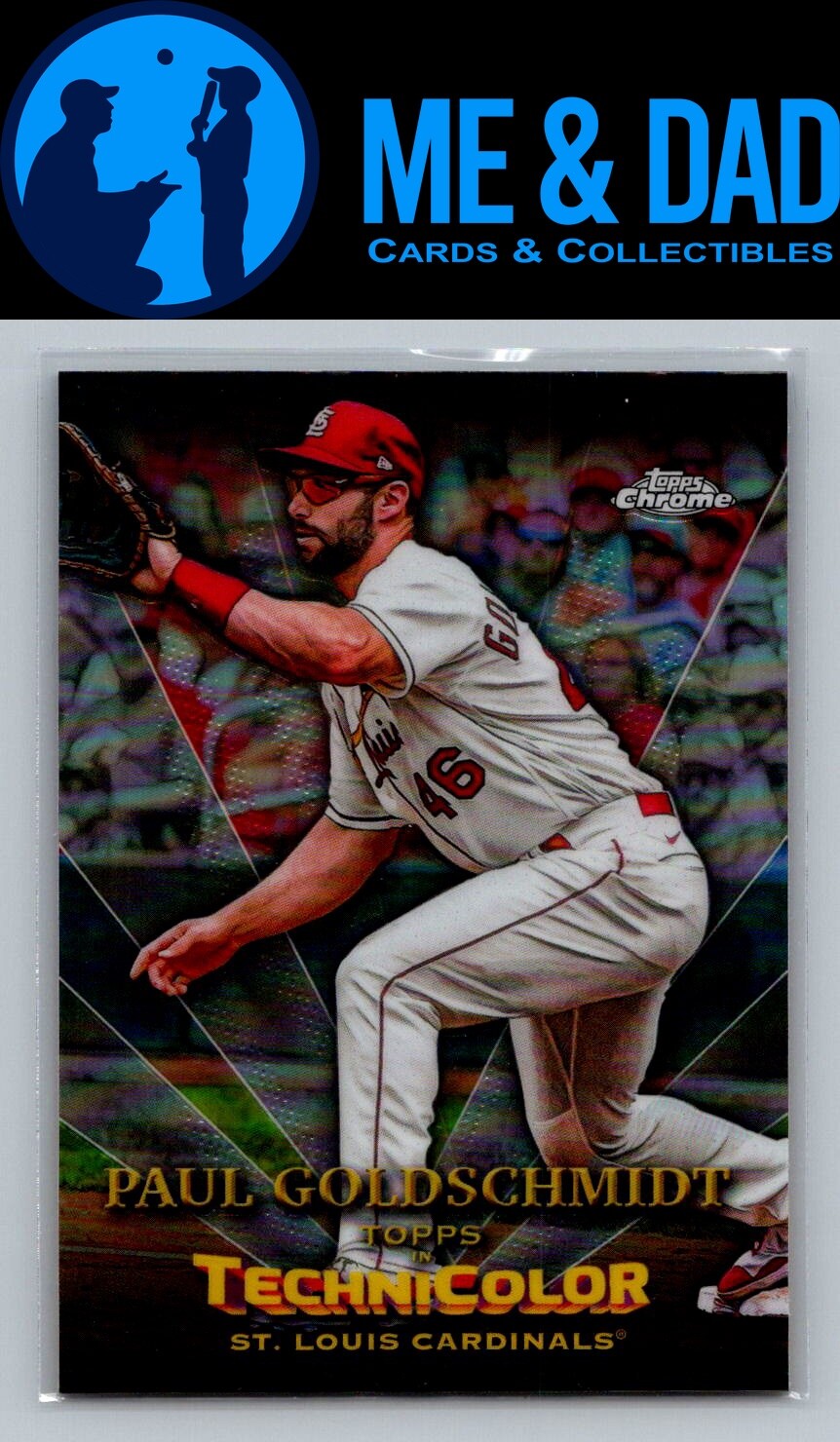 2023 Topps Chrome #TT-15 Paul Goldschmidt Topps in Technicolor