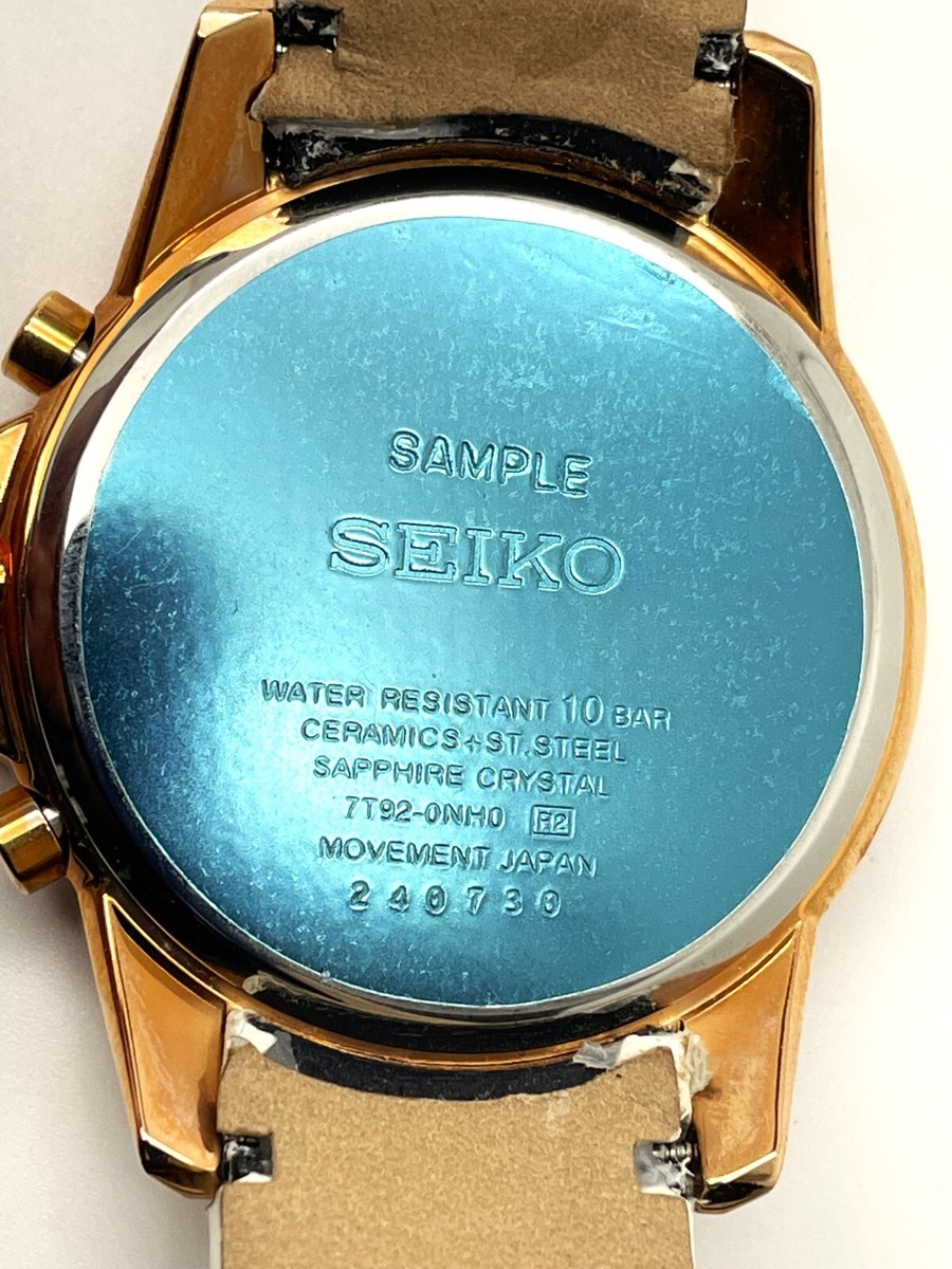 SEIKO LADIES 7T92-0NH0 NOT-WORKING 100M SPORTURA QUARTZ