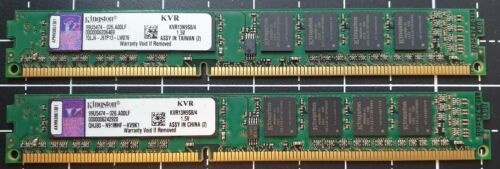 2 x Ram KINGSTON KVR13N9S8/4G DDR3 4GB 1333MHz - Photo 1/1