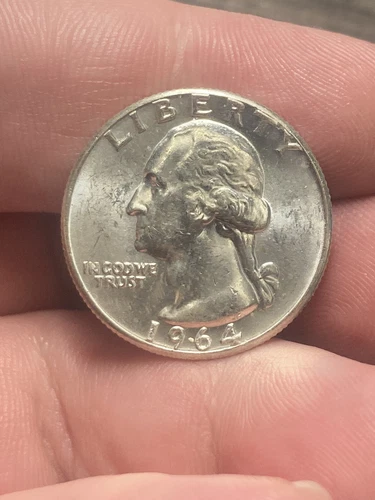 1964 P Washington Quarter - BU - As Shown! (#1095)