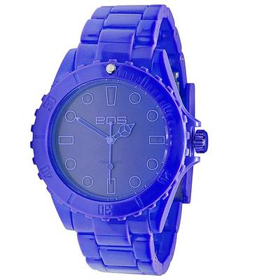 EOS New York Unisex Marksmen Plastic Blue Quartz Analog Watch #359SBLU NIB