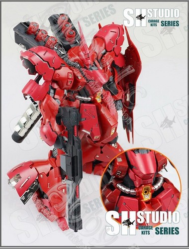 for RG 1/144 MSN-04 Sazabi Model SH Studio Details Add on Part Etch Sheet+Decal - Picture 11 of 11