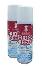 Fridge Freezer Thaw De Icer Spray Home Kitchen Deicer Tableau 200ml x 2 Cans