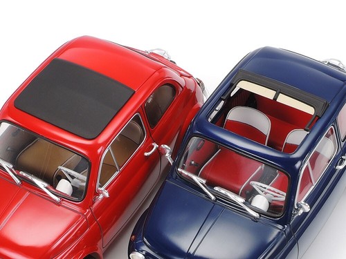 TAMIYA Sports Car 1/24 FIAT 500F 169 Plastic Model Kit Japan - 第 4/14 張圖片