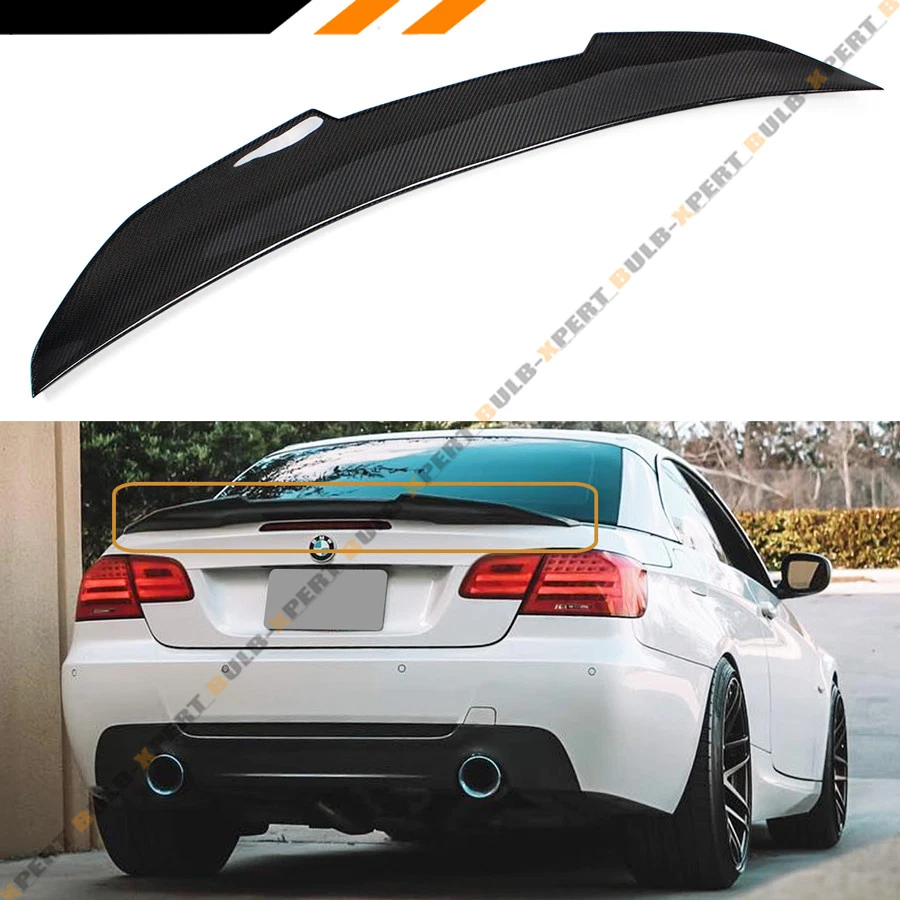 ALERÓN DE MALETERO CONVERTIBLE DE FIBRA DE CARBONO PARA BMW E93 335i 328i M3 2007-13 Foto 2 de 4