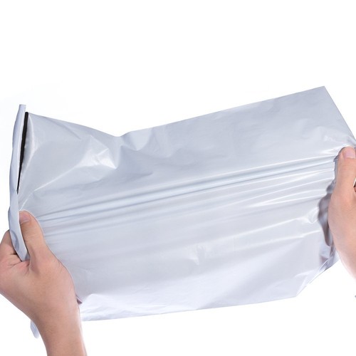 100 14,5x19 WEISSE POLYMAILER VERSANDUMSCHLÄGE TASCHEN PM#7 - Bild 3 von 3