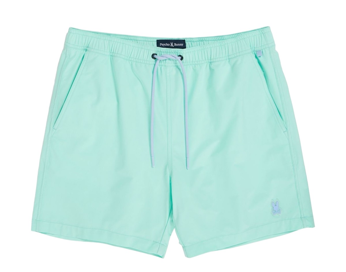 Psycho Bunny Malta Hydrochromic Men's Swim Trunks B6W321B2SW-BCG Beach Glass Psycho Bunny Malta Hydrochromic Men's Swim Trunks B6W321B2SW-BCG Beach Glass