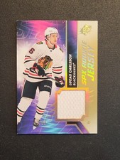 2020-21 SPx Rookie Jersey Gold Spectrum /99 Lucas Carlsson #RJ-LC RC Rare