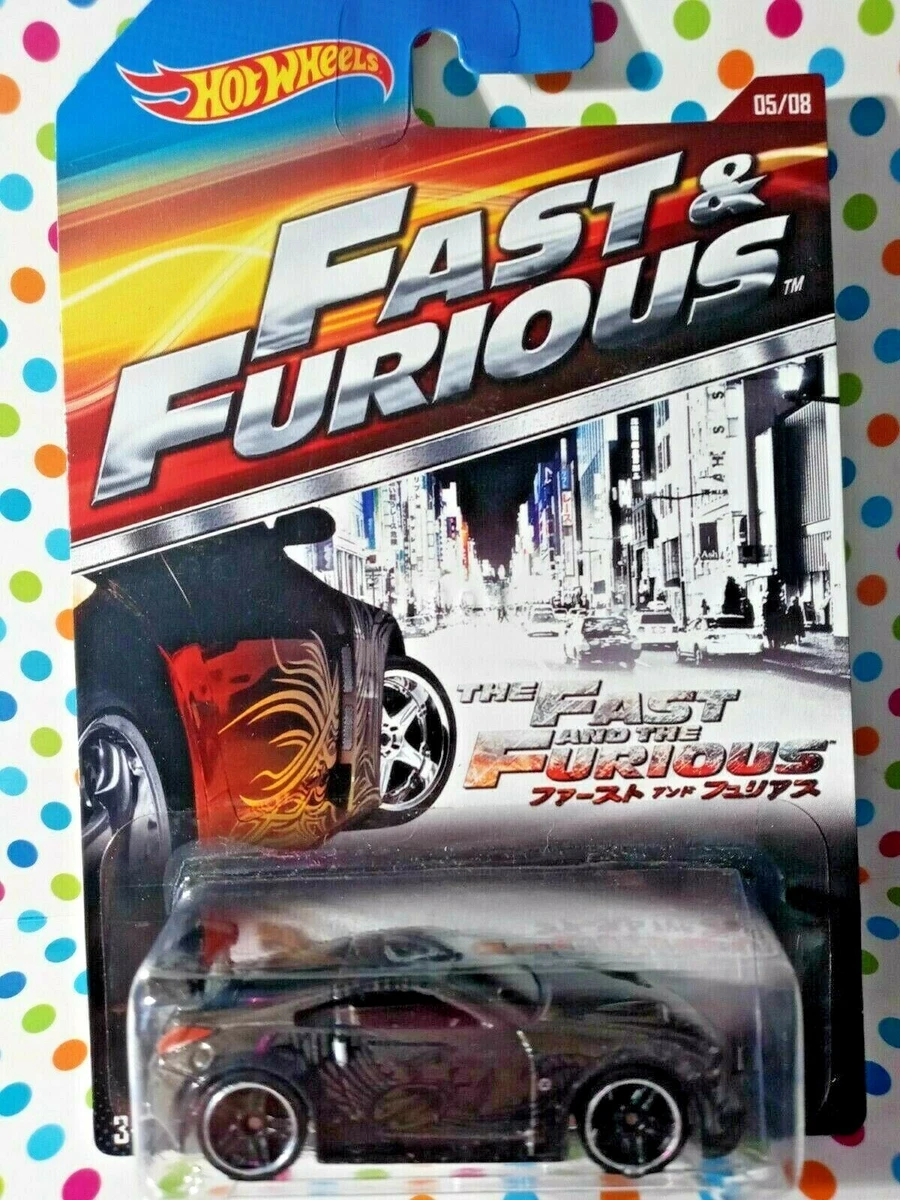 Hot Wheels Fast And The Furious Nissan 350Z W/ Protector Plastic Card | Ebay